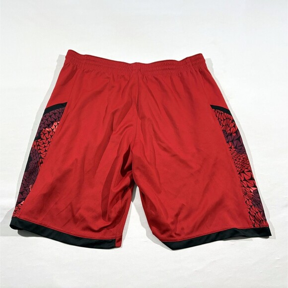 Men's Air Jordan Flight Y2K Dri-Fit Red Black Basketball Shorts Athletic Sz M - Picture 11 of 12
